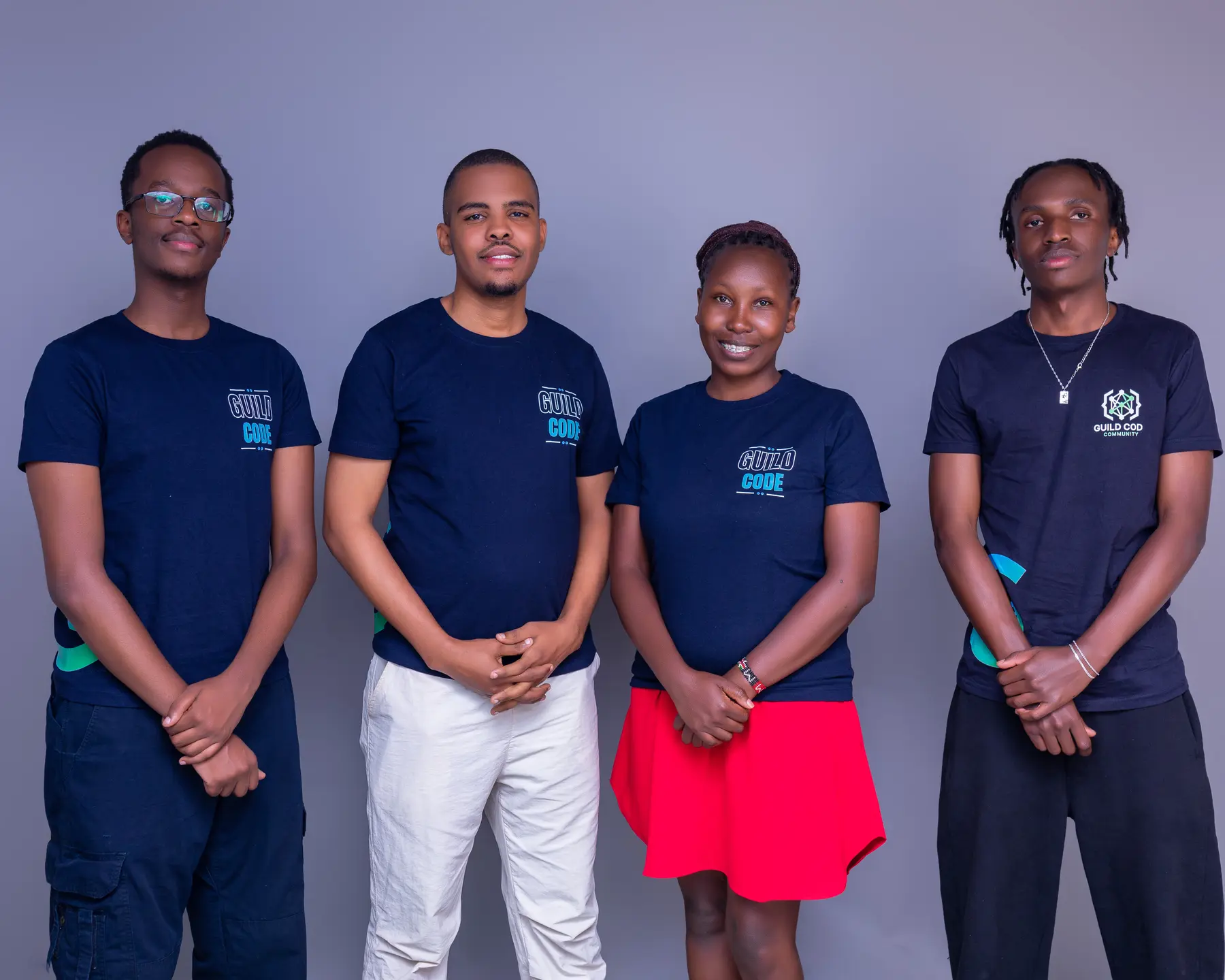 The Blues, our interns and program cohort.